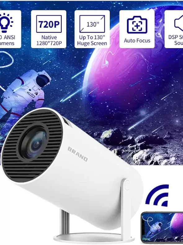 Vendo Proyector HY600 con android TV 