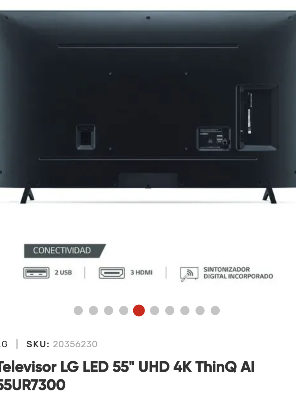 SE VENDE TV 55
