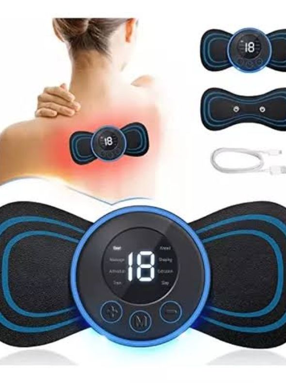 Mini Masajeador Eléctrico – Relajación y Alivio Muscular