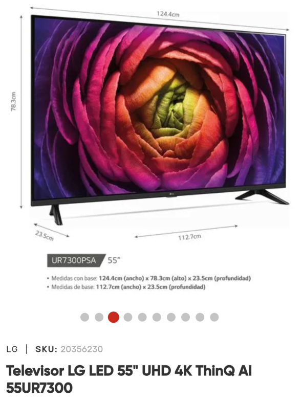 SE VENDE TV 55