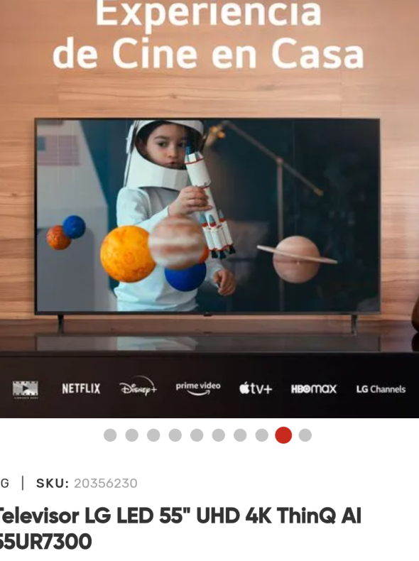 SE VENDE TV 55