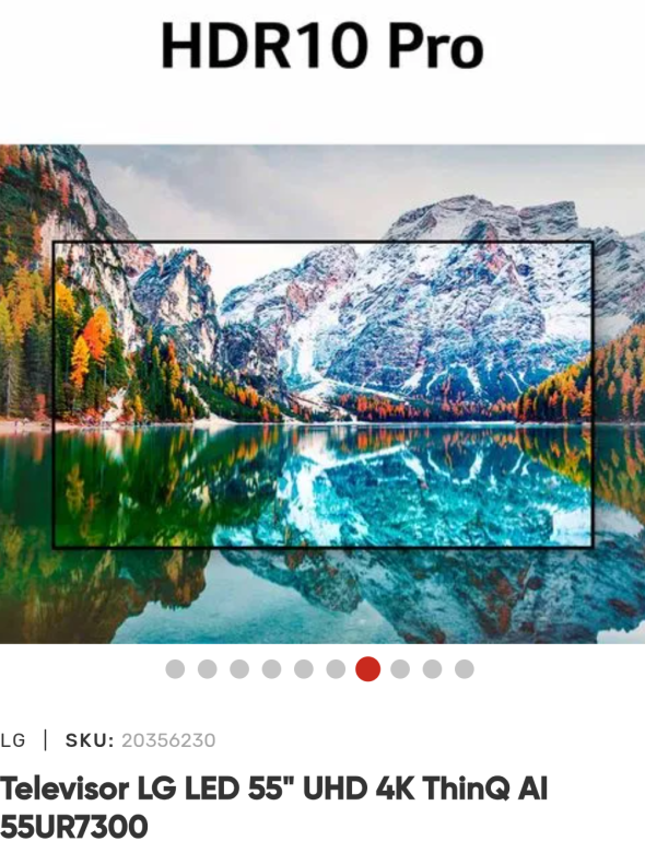 SE VENDE TV 55